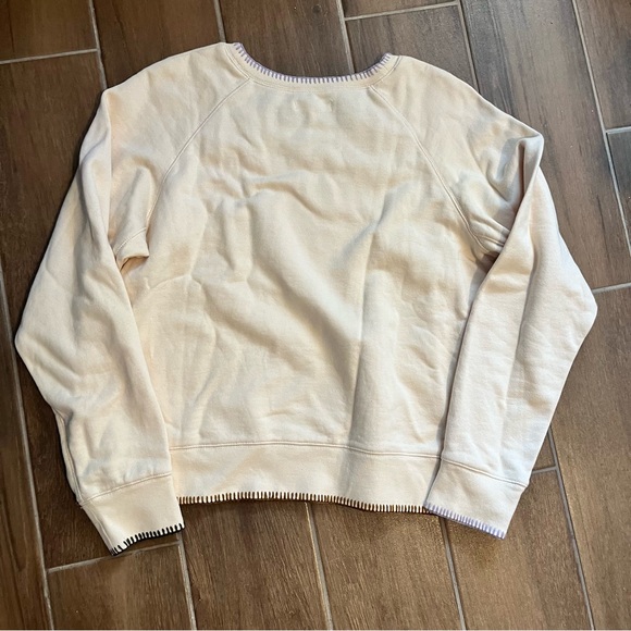 Madewell Cream Sweatshirt - Picture 3 of 4